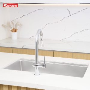 Chậu rửa bát phong cách Nhật bề mặt mịn Tari 8748SM