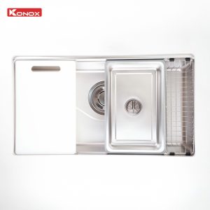 Chậu rửa bát phong cách Nhật bề mặt mịn Tari 8748SM