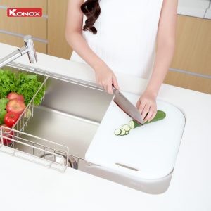 Chậu rửa bát phong cách Nhật bề mặt mịn Tari 9051SM