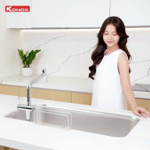 Chậu rửa bát phong cách Nhật bề mặt mịn Tari 9051SM