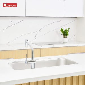 Chậu rửa bát phong cách Nhật bề mặt mịn Tari 9051SM