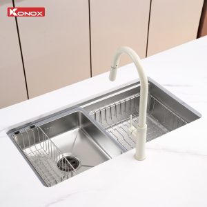 Chậu rửa bát phong cách Nhật bề mặt mịn Tari 780SM