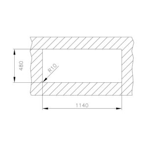 Chậu rửa lắp nổi - 2 hộc rửa + 1 bàn chậu - Universe 80 T-XP 2B 1D