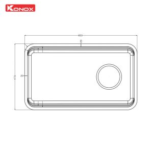 Chậu rửa bát chống xước (phiên bản cá nhân hóa) Tari Smart 8047PP