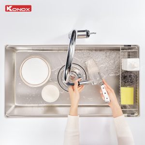 Chậu rửa bát chống xước Workstation Sink Dekor 8044SU