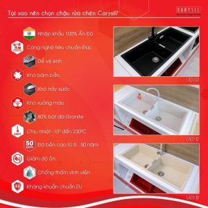 Chậu rửa chén LAC1