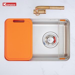 Chậu rửa bát chống xước (phiên bản cá nhân hóa) Tari Smart 7047PP