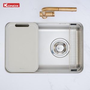 Chậu rửa bát chống xước (phiên bản cá nhân hóa) Tari Smart 7047PP