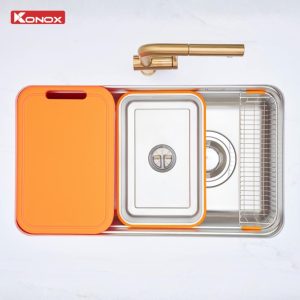 Chậu rửa bát chống xước (phiên bản cá nhân hóa) Tari Smart 8047PP