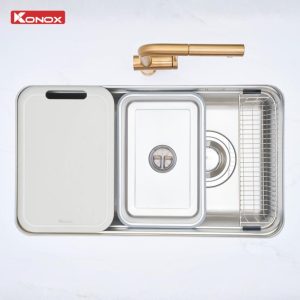 Chậu rửa bát chống xước (phiên bản cá nhân hóa) Tari Smart 8047PP