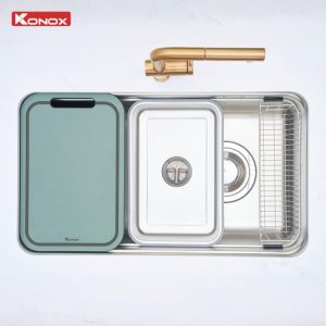 Chậu rửa bát chống xước (phiên bản cá nhân hóa) Tari Smart 8047PP