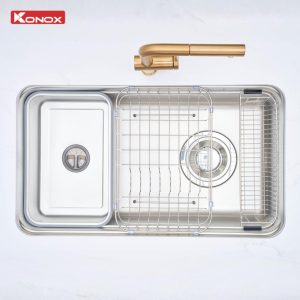 Chậu rửa bát chống xước (phiên bản cá nhân hóa) Tari Smart 8047PP