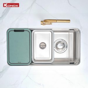 Chậu rửa bát chống xước (phiên bản cá nhân hóa) Tari Smart 8847PP