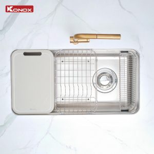 Chậu rửa bát chống xước (phiên bản cá nhân hóa) Tari Smart 8847PP