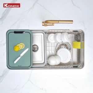 Chậu rửa bát chống xước (phiên bản cá nhân hóa) Tari Smart 8847PP