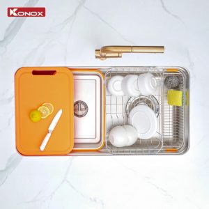Chậu rửa bát chống xước (phiên bản cá nhân hóa) Tari Smart 8847PP