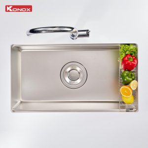 Chậu rửa bát chống xước Workstation Sink Dekor 8044SU
