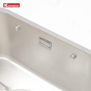 Chậu rửa bát inox 1 hố chống xước Dekor 8250TS