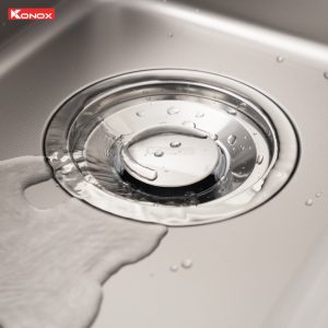 Chậu rửa bát 1 hố chống xước Workstation Sink KN8048TS Dekor