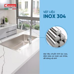 Chậu rửa bát chống xước Workstation Sink KN8248SO Dekor