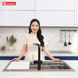 Chậu rửa bát 1 hố chống xước Workstation Sink KN8751TS Dekor