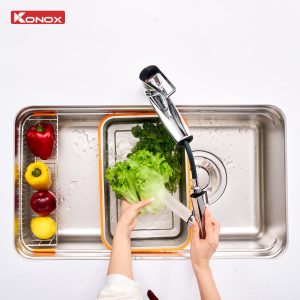 Chậu rửa bát phong cách Nhật R50 Tari 8047SU