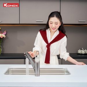 Chậu rửa bát phong cách Nhật chống xước Tari Smart 8047