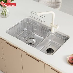 Chậu rửa bát phong cách Nhật chống xước Tari Smart 8050