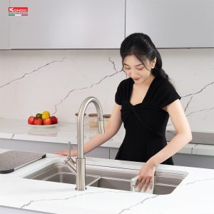 Chậu rửa bát chống xước Workstation Sink Dekor 8347SU