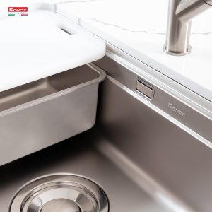 Chậu rửa bát chống xước Workstation Sink Dekor 8347SU