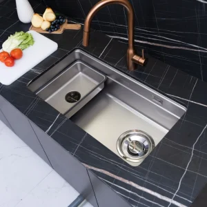CHẬU RỬA BÁT 1 HỐ NOBINOX ARVO V676