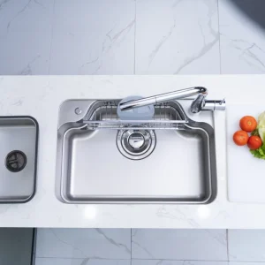 CHẬU RỬA BÁT 1 HỐ NOBINOX LIKEN 770D
