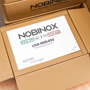 CHẬU RỬA BÁT 1 HỐ NOBINOX LISA NN645S