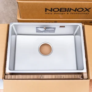 CHẬU RỬA BÁT 1 HỐ NOBINOX LISA NN645S