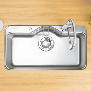 CHẬU RỬA BÁT 1 HỐ NOBINOX ROSA NN995D
