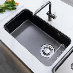 CHẬU RỬA BÁT 1 HỐ NOBINOX MONO VA206B