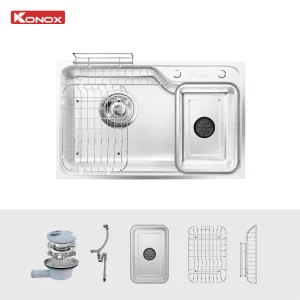 Chậu rửa bát phong cách Nhật bề mặt mịn Tari 8050SM