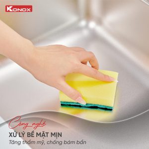 Chậu rửa bát phong cách Nhật R50 Tari 8047SU