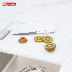 Chậu rửa bát inox 1 hố chống xước Dekor JP8044SU-L