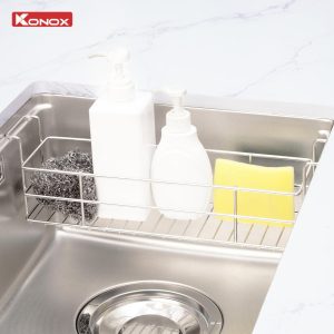 Chậu rửa bát inox 1 hố chống xước Dekor JP8044SU-R