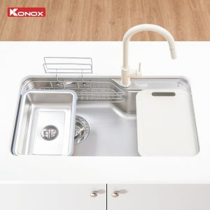 Chậu rửa bát chống xước (phiên bản cá nhân hóa) Tari Smart 9050PP