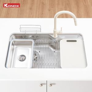 Chậu rửa bát chống xước (phiên bản cá nhân hóa) Tari Smart 9050PP