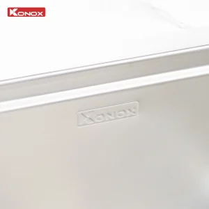 Chậu rửa bát lắp âm 2 hố cân R50 Tari 7846DU
