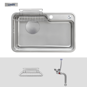 Chậu Rửa Chén 1 Hộc CATA CB 40-40 INOX /A UNIT 02624001
