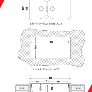Chậu rửa chén LAC2