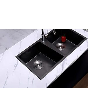 Chậu Rửa Chén BELLO BL-C570 2 Hộc Màu Đen