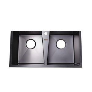 Chậu Rửa Chén BELLO BL-C570 2 Hộc Màu Đen