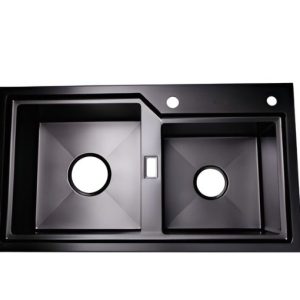 Chậu Rửa Chén BELLO BL-C590 2 Hộc Màu Đen