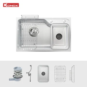 Chậu rửa bát phong cách Nhật chống xước Tari Smart 8050