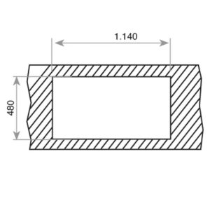 Chậu rửa lắp nổi - 2 hộc rửa + 1 bàn chậu - Classic 2B 1D